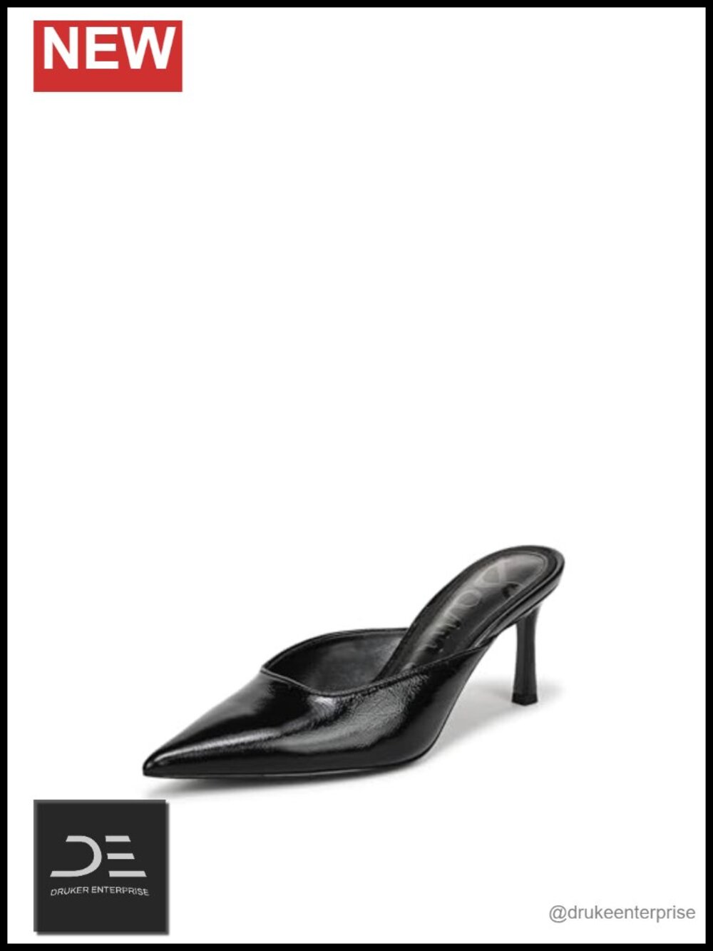 Sam Edelman Margeaux Mule Pumps Pointed Toe Sculpted Heel Slip-On 3 Inch